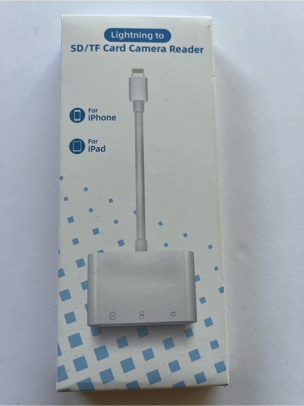 SD/ TF CARD CAMERA READER FOR IPHONE/IPAD